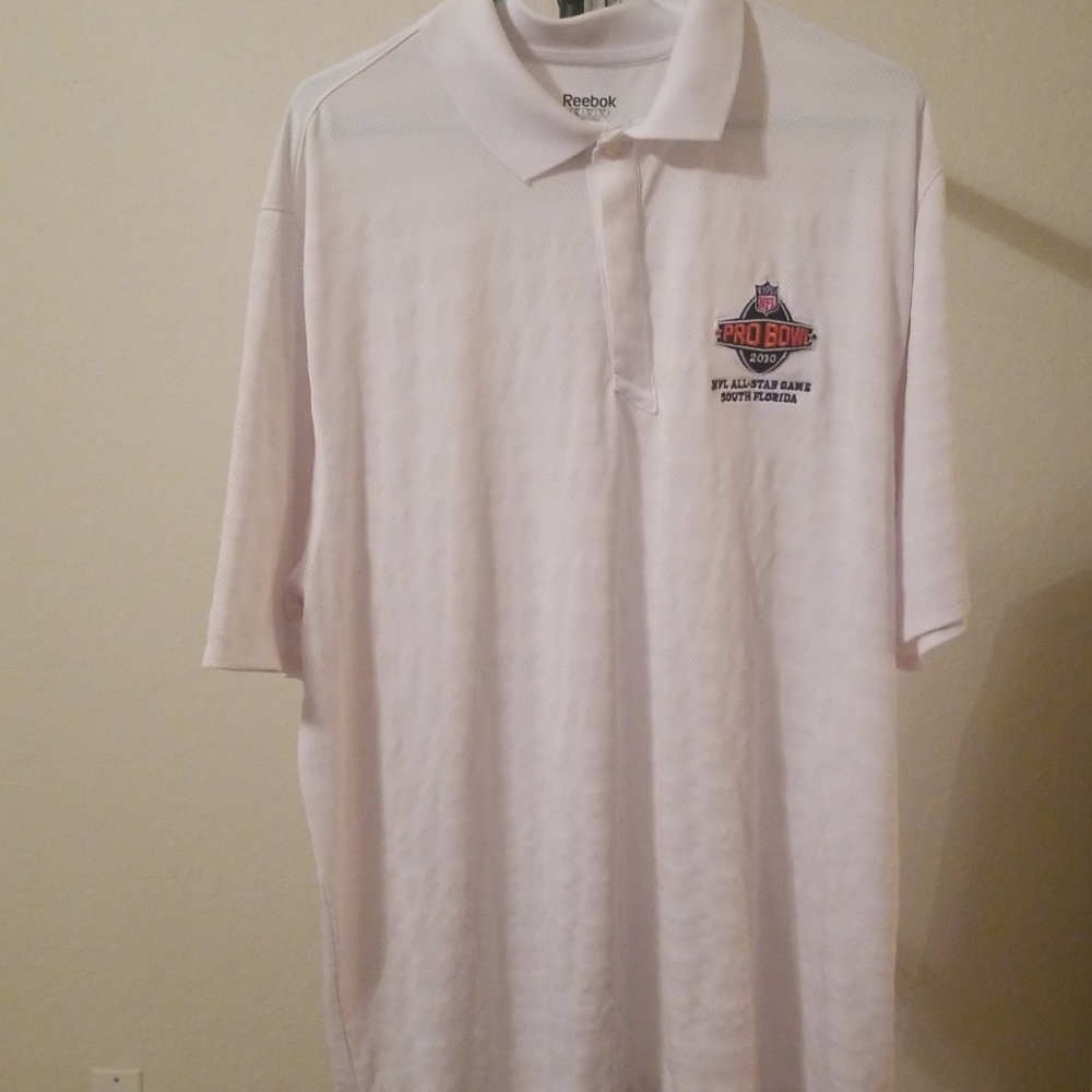 2010 nfl pro bowl reebok xl polo